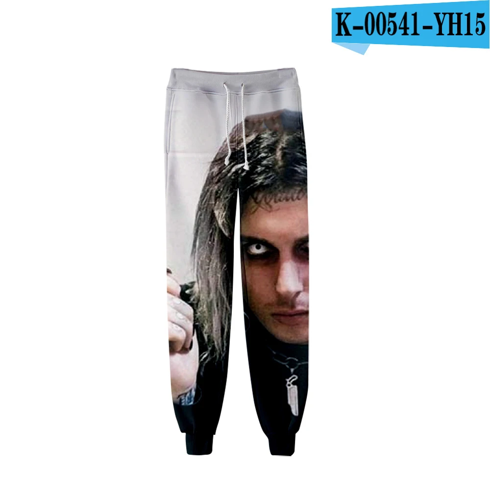 3D принт Ghostemane спортивные штаны wo мужские/мужские спортивные штаны высокого качества модные популярные удобные повседневные штаны - Цвет: 3D