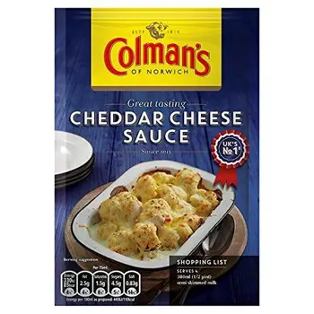 

Sauce au fromage de Cheddar Colman Mix de 40g (Paquet de 12 x 40 g)