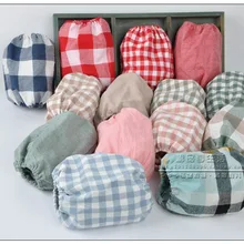 Детский свитер без флюоресцентных веществ манжеты хлопковая одежда для новорожденных нарукавник в Корейском стиле с длинными рукавами Кепки Северной Европе-Стиль