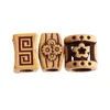 African Hair Rings Dirty Braid Decoration Big Hole Imitation Wood Plastic Beads Hole Beads Craft Jewelry Hair Accessories - Image 3