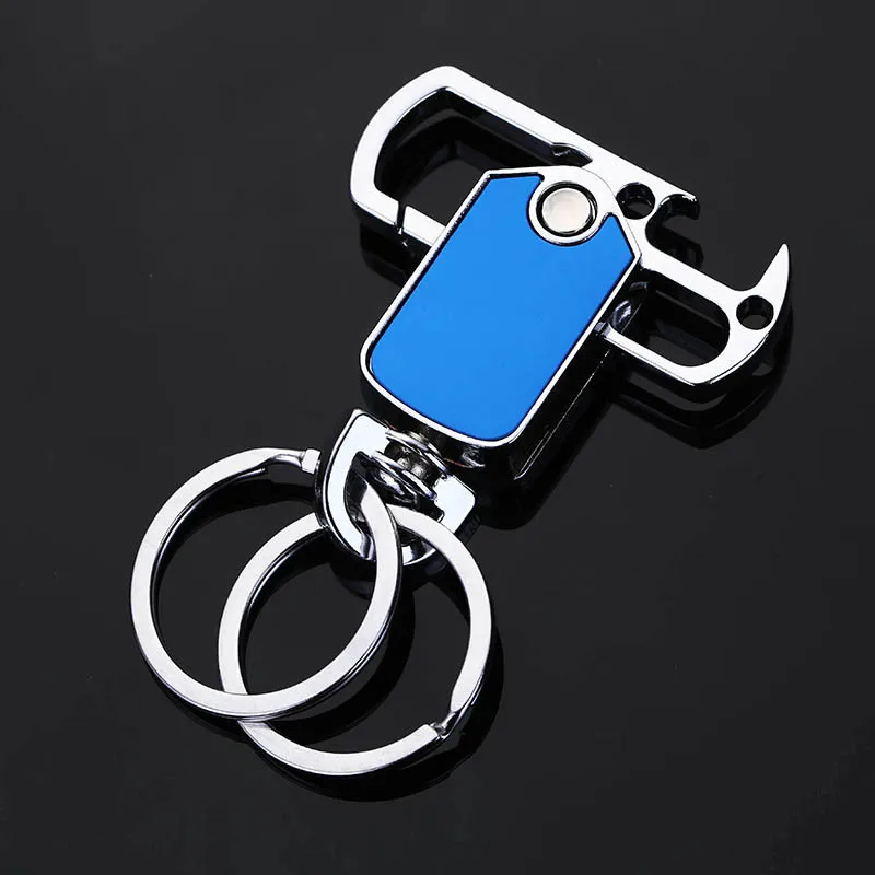 

Beer Bottle Opener Keychain Tool For Men Gift Multifunction Finger Spinner Key Chain Men Car Key Hodler New Design Keyring 2020