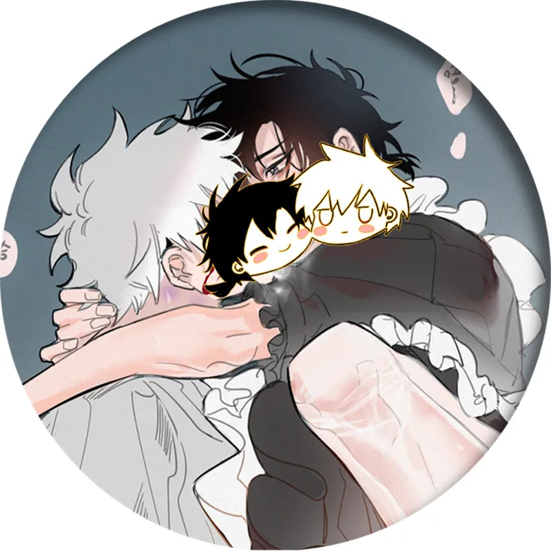 Anime Time Agent Cosplay Badge Cheng Xiaoshi Lu Guang Brooch Pin Anime Accessories For Clothes Backpack Decoration gift