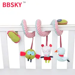 Новый стиль Детские многофункциональные детские игрушки кровать вокруг плюшевые игрушки BB устройство Музыкальная погремушка игрушка