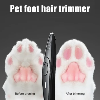 

HOT Dog Clippers USB Rechargeable Cordless Electric Pet Clippers for Dogs and Cat Hair Around Face Paws NDS