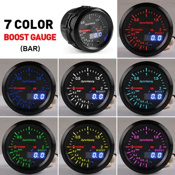 

Car Turbocharger Gauge Auto Dual Display IGN MAX 0.3A ILM 0.3A 2 Inches