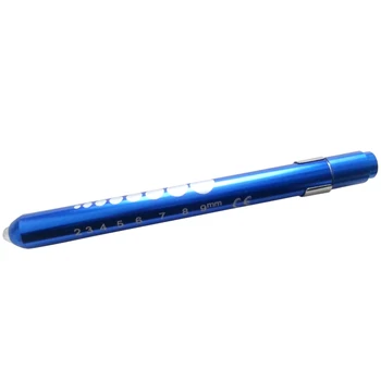 

Portable Nursing Mouth Inspection Pocket Mini Tool Clip Led Medical Pen Light Tick Mark Ear Care With Pupil Gauge
