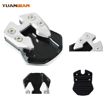 

Motorcycle Side Stand Accessories Black chassis sliver Kickstand Sidestand Enlarger Support Extension For YAMAHA NMAX 125 155