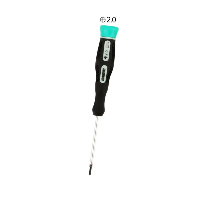 2.0 JAKEMY JM-8147 красочный хвост дизайн прецизионная Профессиональная отвертка для электрического ремонта DIY ручной инструмент для ремонта телефона 1 шт - Цвет: 2.0