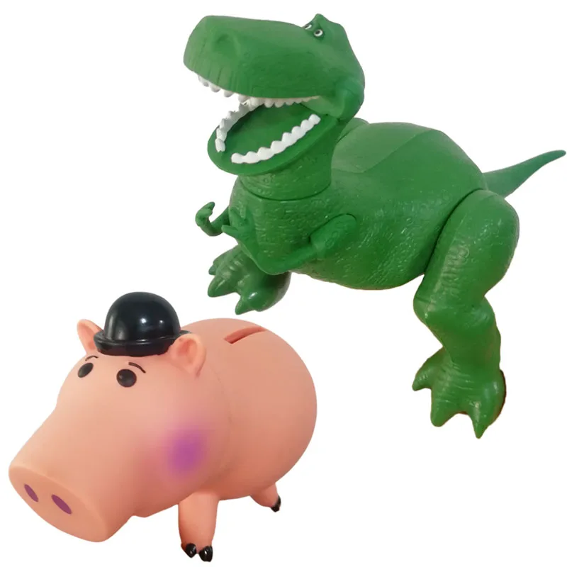 トイストーリーレックス恐竜ハム貯金箱 Pvc アクションフィギュアモデルコレクション人形ベビーキッズギフト Aliexpress