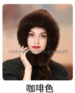 Модная женская шапка из натурального меха норки, теплые наушники, зимние шапки для женщин, роскошные качественные Мягкие Шапки из натурального меха