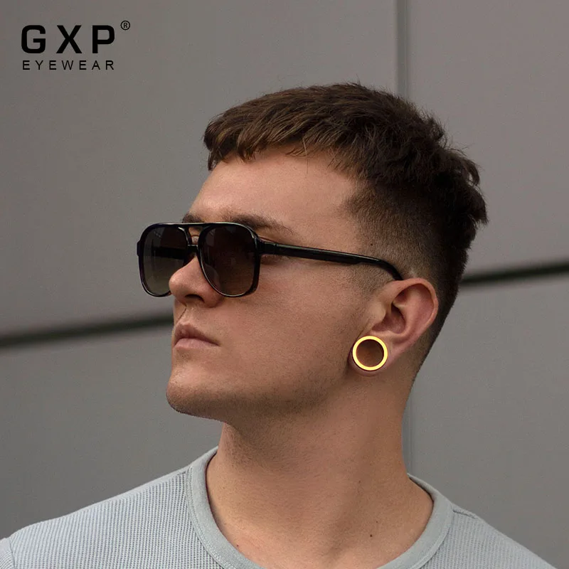 Очки-авиаторы GXP в стиле ретро для мужчин и женщин роскошные брендовые солнечные