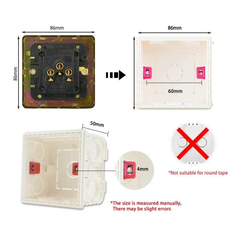 Interrupteur à levier 3 positions 12v-10a (box)