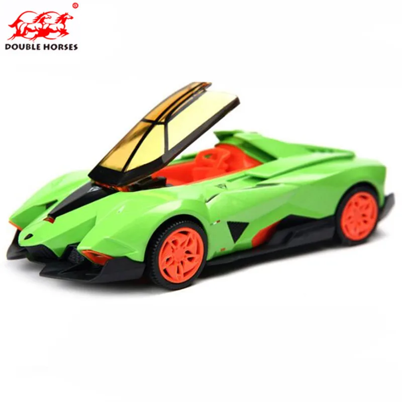 Double Horses 1:32 Alloy car models children's toys pulled back Die casting sports model Collection of ornaments Birthday |