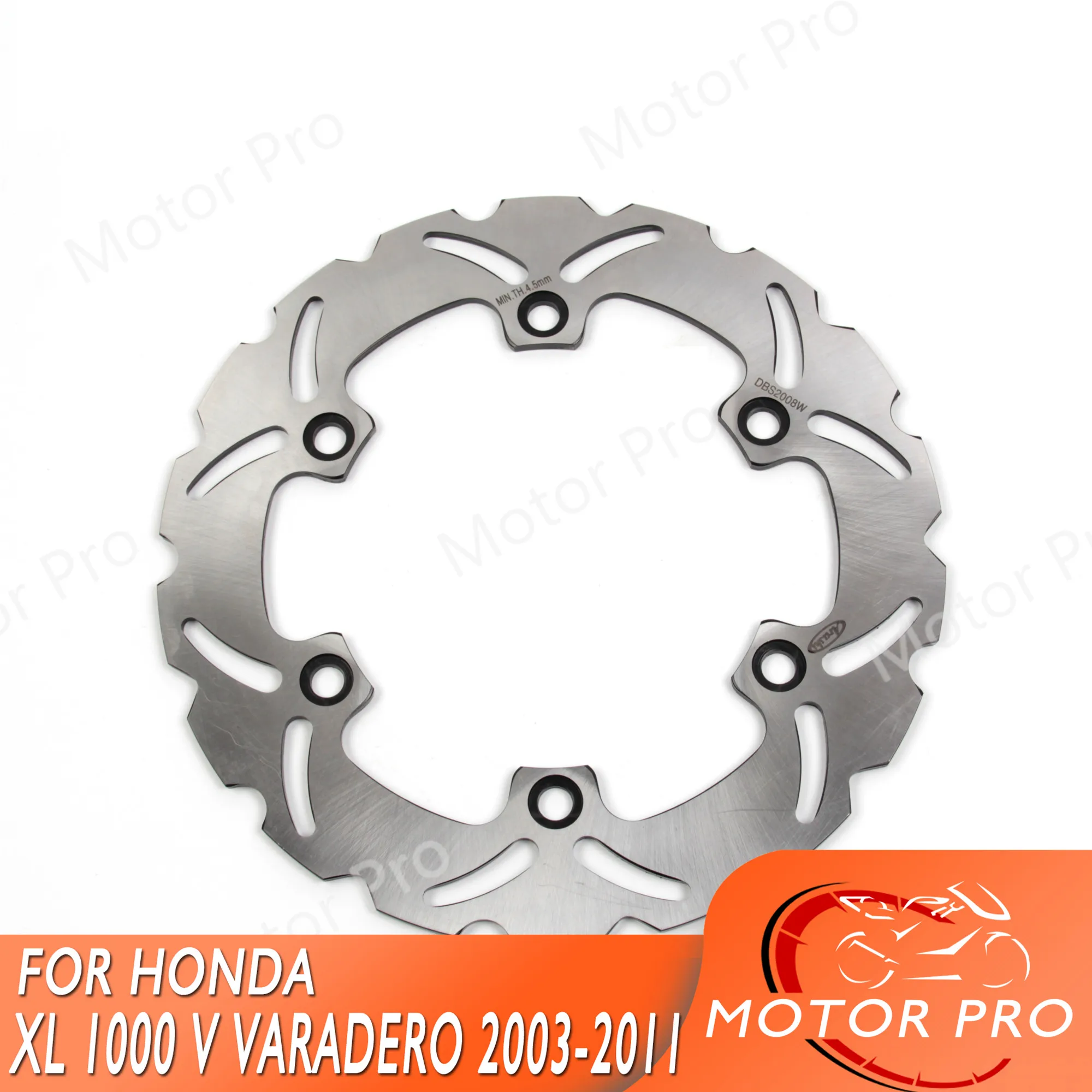 Задний тормозной диск для мотоцикла HONDA XL 1000 V VARADERO 2003 2004 2005 2006 2007 2008 2009 2010 2011 ABS