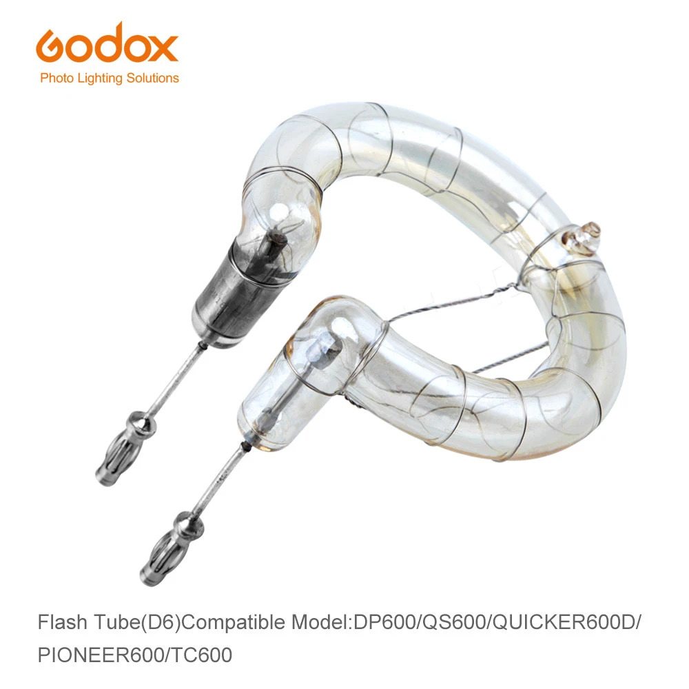 Godox 600Ws профессиональная вспышка трубка подходит для GODOX студийная вспышка DP600 QS600 быстрее 600D Pioneer 600 TC600