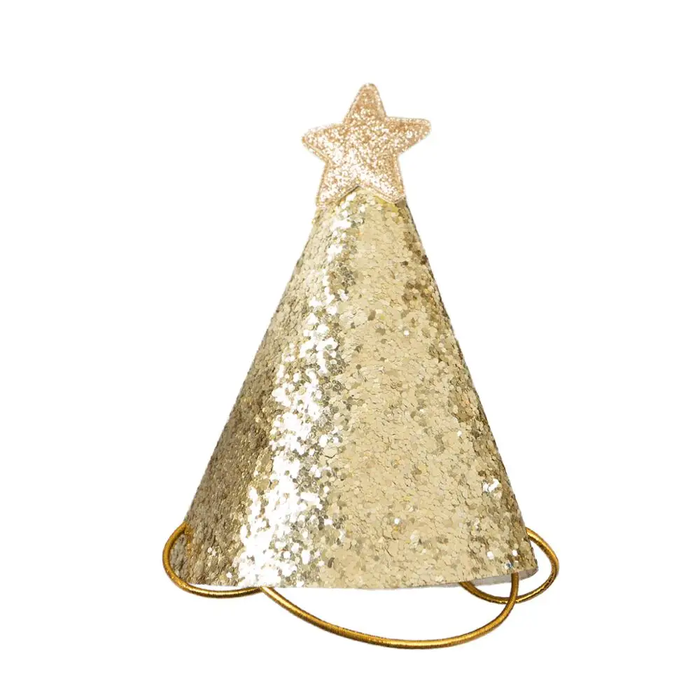 Twinkle Little Star Glitter Birthday Party Hats Fabric Kids Pets Adults Party Accessories Multicolor S00188 party hat