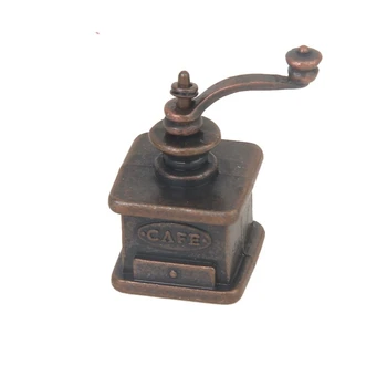 

1/12 Dollhouse Miniature Kitchens Vintage Coffee Grinder