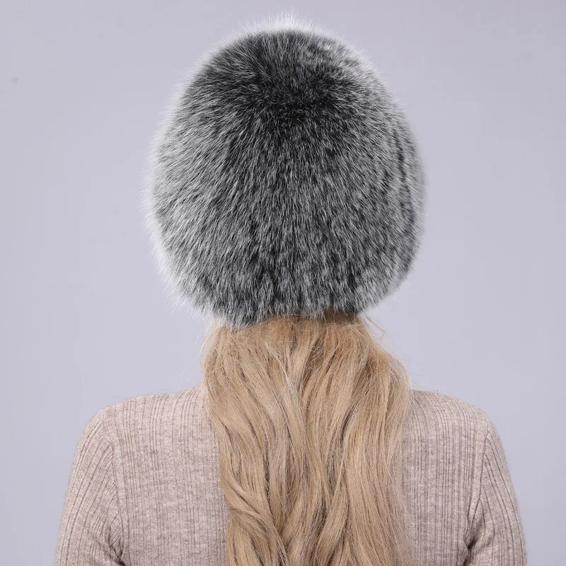 Новинка,, женская зимняя шапка с лисой, шапка-ведро, женская шапка, Sombrero Mujer, Модный женский берет для отдыха