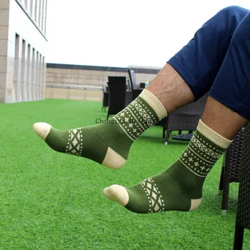 

Autumn-Winter Men Cotton Socks Good Quality Cosy Casual Retro Thick Breathable Male Socks