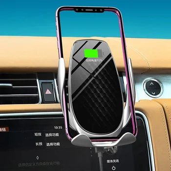 

15W Car Wireless Charger Automatic Clamp Smart Sensor Holder For iPhone XS Max Samsung Fast Charger Phone Holder in air vent