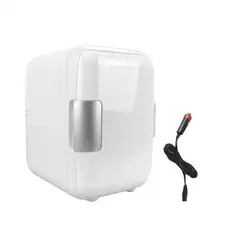 Компактный размер 4л автомобильные холодильники Ультра тихий низкий уровень шума автомобильные мини-холодильники морозильная камера