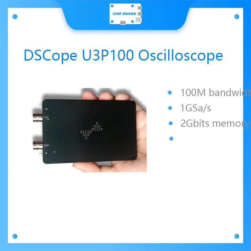 DSCopeU3P1001GSas100mhzPCoszilloskopusbdigitalDualAbtastrate