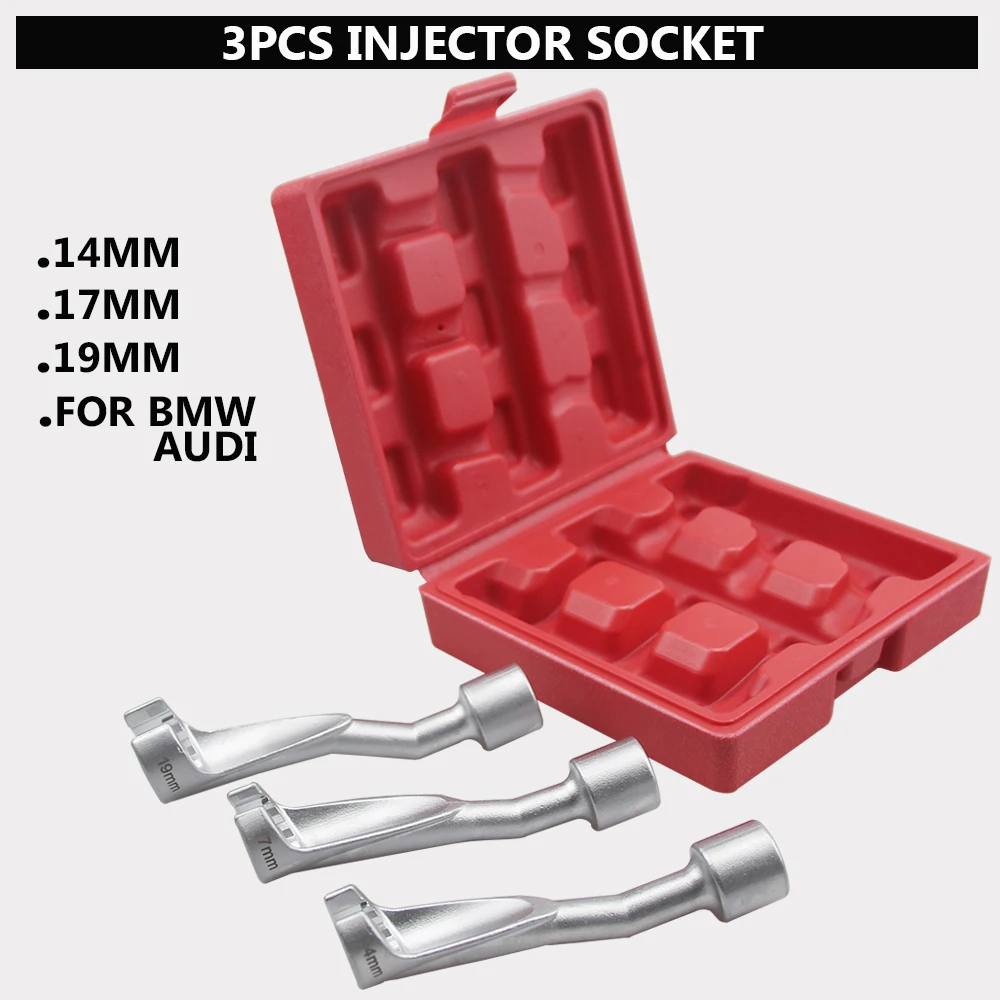 3 шт. инжекторный ключ инжекторного торца набор инструментов совместимых с
