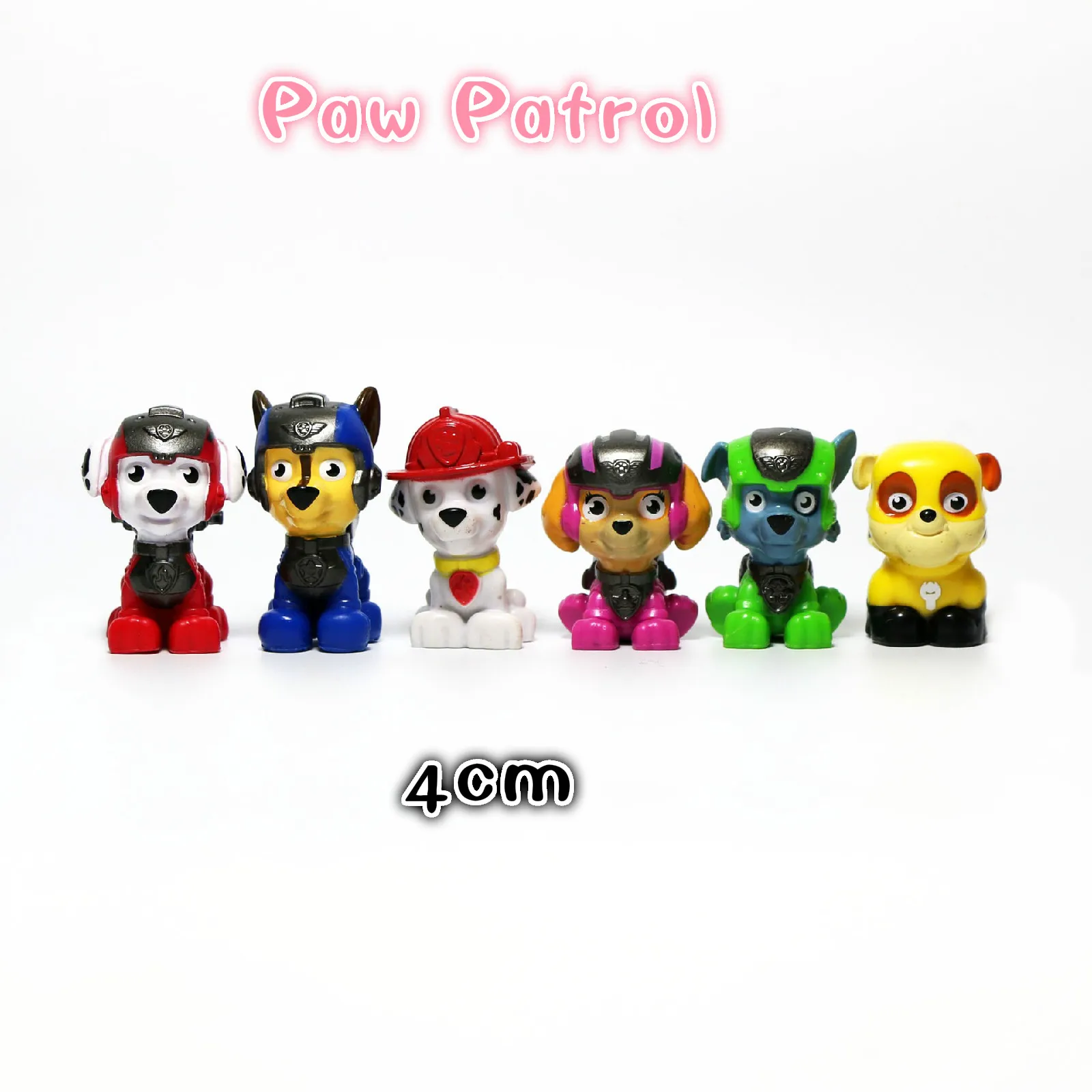 

Original Brand Paw Patrol Birthday Cake Decoration PVC Action Figures Anime Patroling Canine Kids Toys for Children Gifts