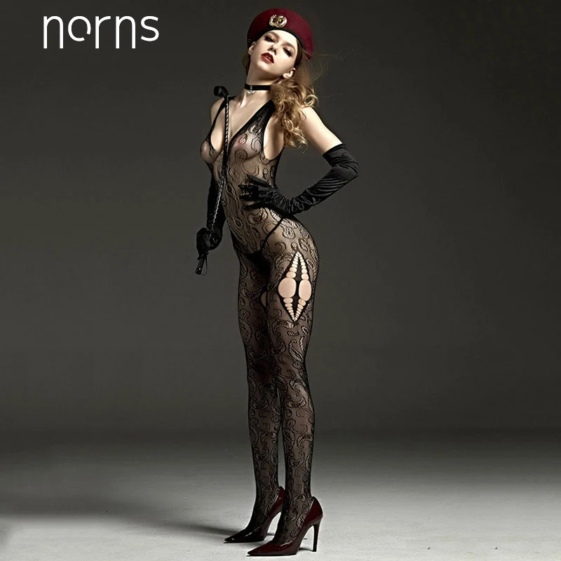 Norns черное кружевное белье сексуальное нижнее белье Порно Babydoll платье Горячая Сетка открытая промежность сексуальное белье Эротические костюмы