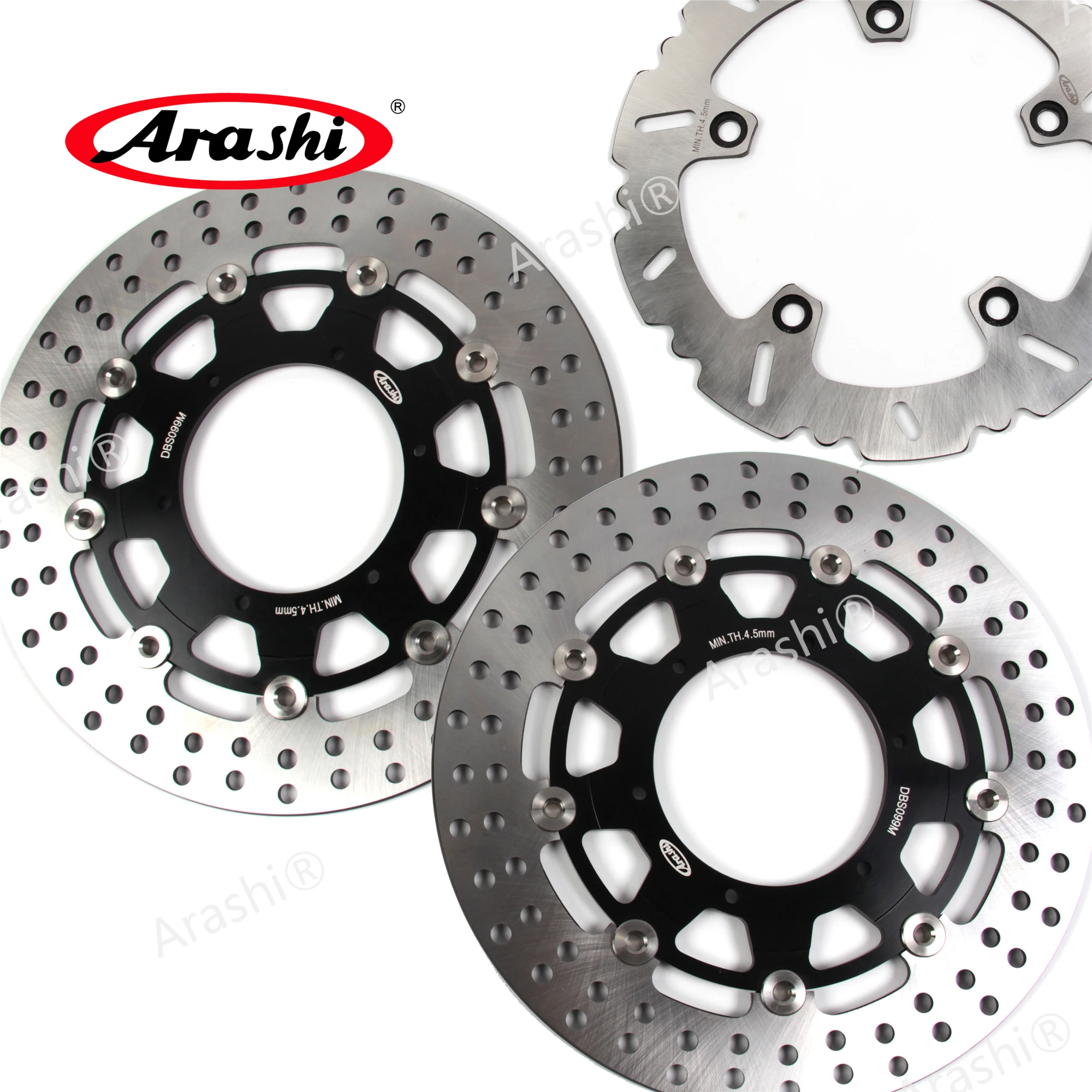 Arashi For Bmw F650gs Front Rear Brake Rotors Disc Fit Bmw F 650 Gs