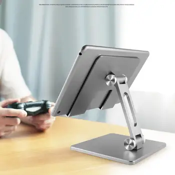 

Portable Tablet Stand Folding Table Bracket Holder Aluminum Alloy Anti-slip Mobile Phone Holder Stand for IPad Xiaomi Tablet