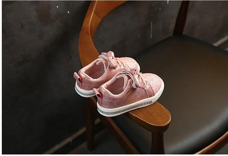Toddle Girls Sneakers Girl Sport Shoes Kids Running Soft Breathable Children Sneakers Baby School Casual Shoes Size 21-36