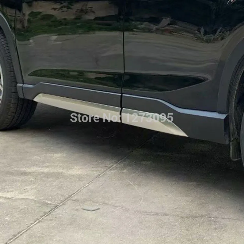 Для Subaru Forester ABS матовая Боковая дверь корпус формовочная отделка Защитная крышка наклейка внешний автомобильный Стайлинг аксессуар