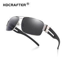 Квадратные Солнцезащитные очки для мужчин, поляризационные, фирменный дизайн, для вождения, солнцезащитные очки, UV400, мужские, s, Классические солнцезащитные очки, мужские очки, UV400, Gafas De Sol