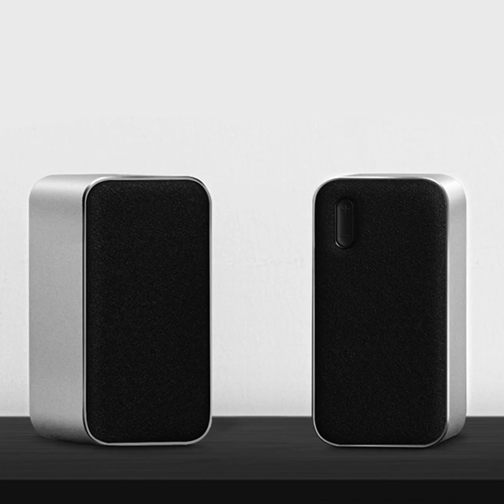 Xiaomi Bluetooth компьютерный динамик 12 Вт 2,4 ГГц двойной бас стерео портативный Aux Dsp с микрофоном светодиодный индикатор