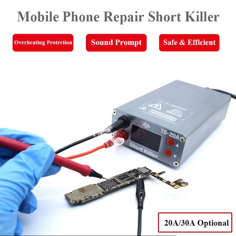  Mobile Phone Short Circuit Repair Tool Box for Smartphone Computer Motherboard Short Circuit Detect