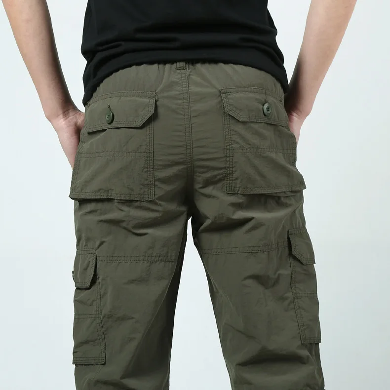 BOLUBAO Новое поступление Для мужчин брюки сезон весна-осень Высокое качество мульти-карманные грузовые штаны Мужская мода удобные брюки для девочек