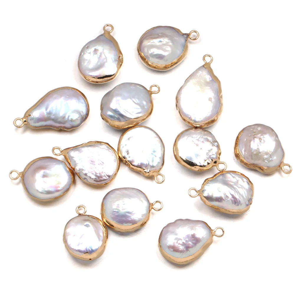 Natural Freshwater Pearl Pendants irregular shape Charms Pendants For jewelry making DIY Accessories Fit Necklaces size 15x23mm Natural Freshwater Pearl Pendants irregular shape Charms Pendants For jewelry making DIY Accessories Fit Necklaces size 15x23mm
