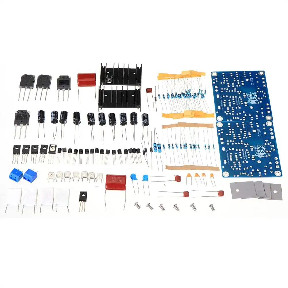 2 шт. HiFi MX50 sEs 2,0 двухканальный 2x100 Вт стерео усилитель DIY Kit доска для diy аксессуары
