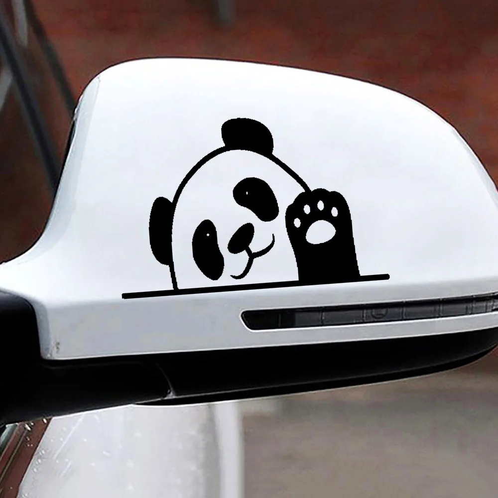 Cute Panda Car Sticker Funny Sticker Vinyl Decal Waterproof Decoration Accessories Car Decal
