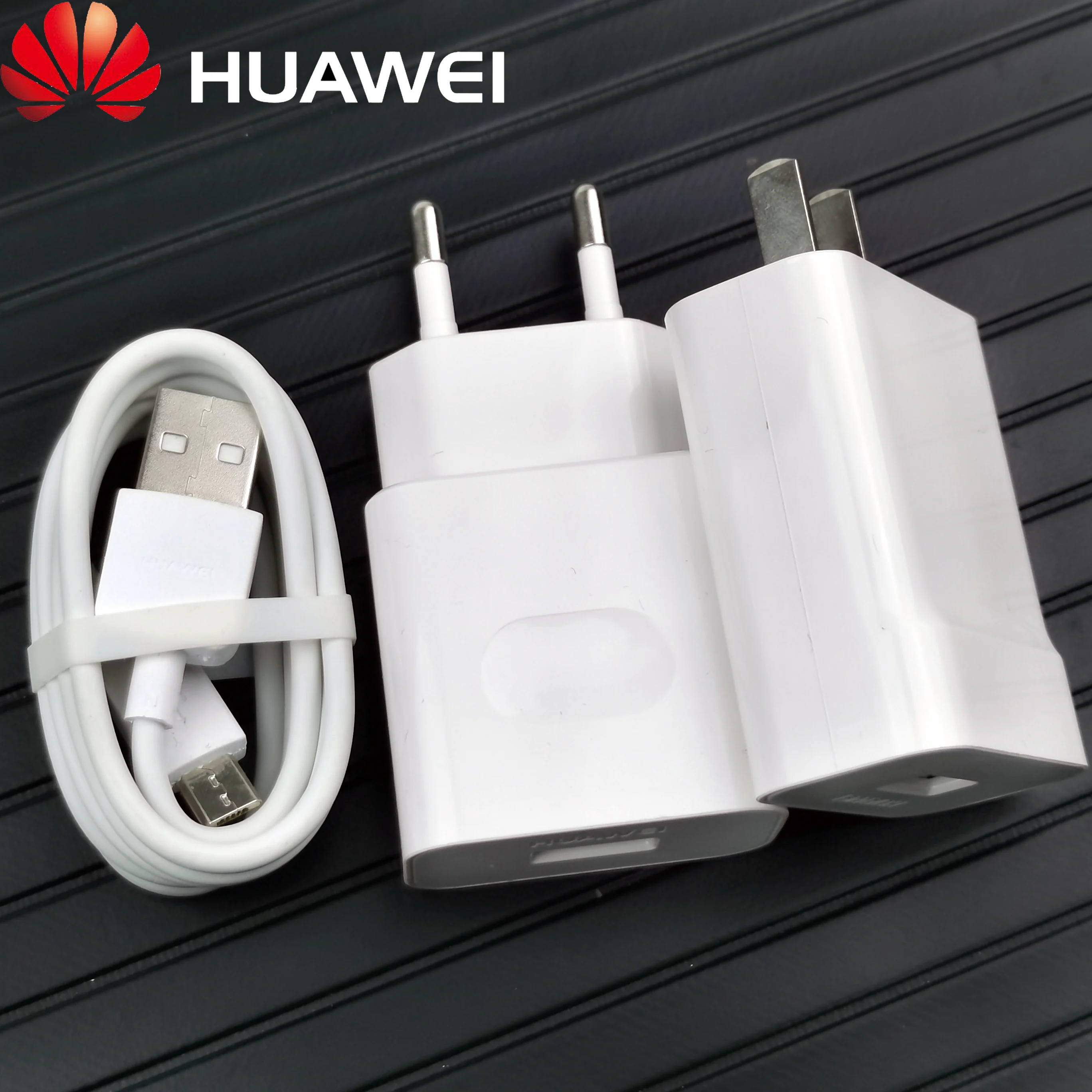 Оригинальное быстрое зарядное устройство Huawei с micro usb кабелем mate 10 lite p10 qc2.0