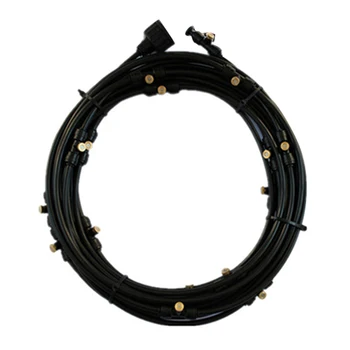 

Cool Patio Breeze Anti Rust Summer Low Pressure Easy Install Outdoor Garden Greenhouse Spray Nozzles PE Material Misting Fan Kit