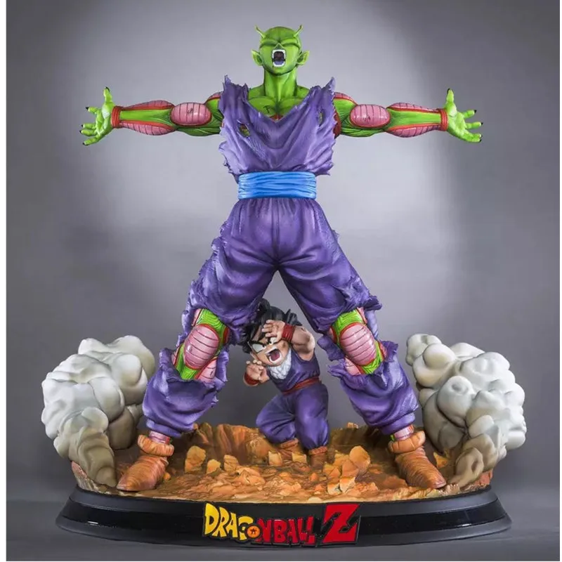 Мультфильм Dragon Ball Сын Гохан и пикколо Супер Saiyan GK статуя подарок парню, ПВХ фигурка собирать модель игрушка M2094 - Цвет: Многоцветный