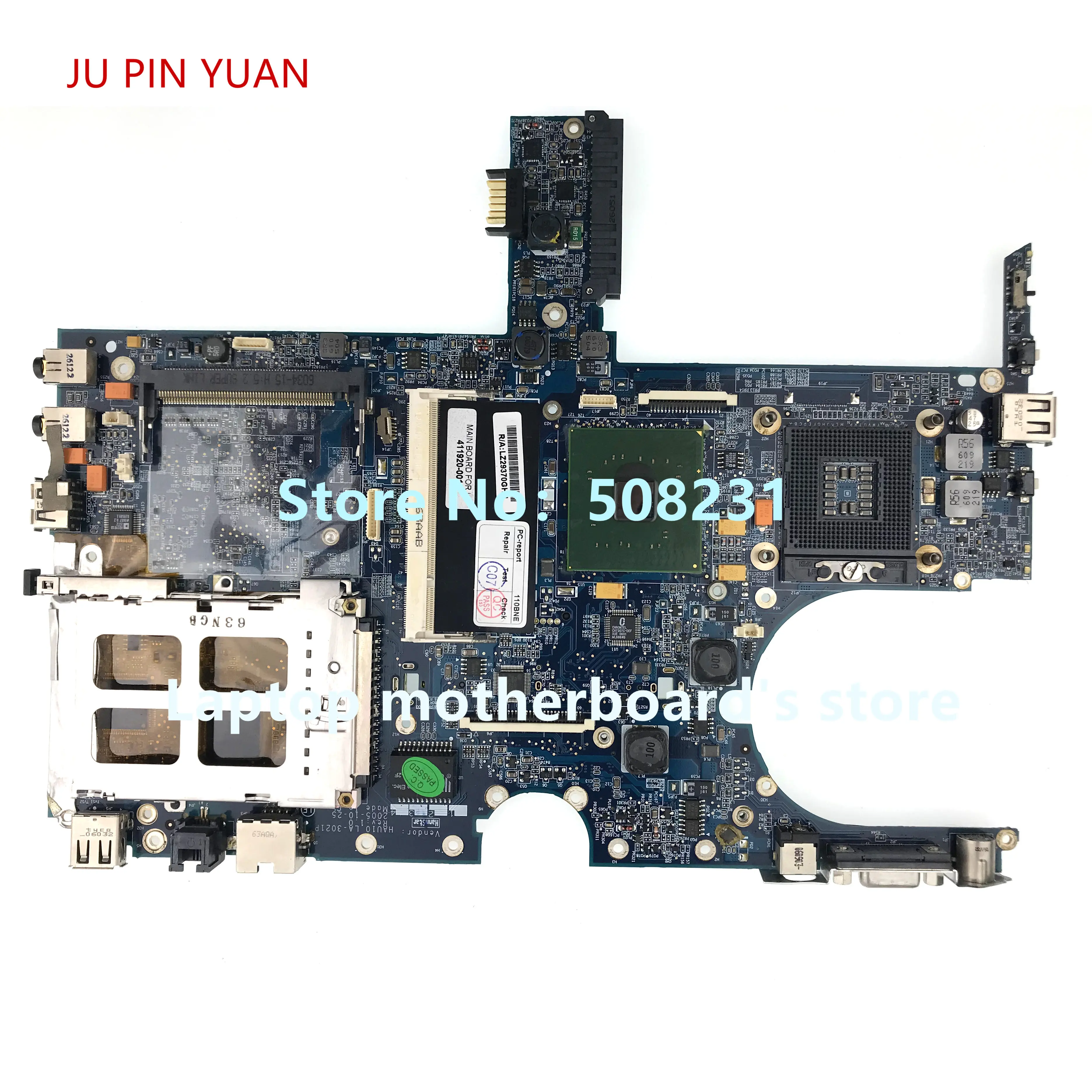 

FOR HP Compaq tc4200 NC4200 dc5100 Motherboard LA-3012P 411920-001 411920-501 411920-601 100% Fully Tested