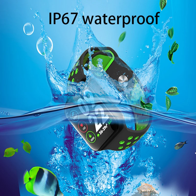 F9 спортивные IP67 Смарт-часы фитнес-браслет трекер активности пульсометр кровяное давление для ios Android apple iPhone 6 7
