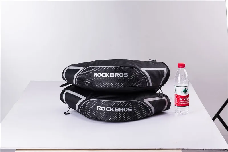 ROCKBROS зимние теплые велосипедные перчатки мужские светоотражающие утолщенные рукавицы на руль MTB дорожный велосипед термальные флисовые перчатки для велосипеда