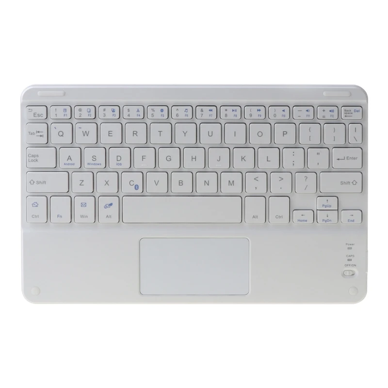 

7/9/10 Inches Wireless Bluetooth Lightweight Keyboard with Touchpad Home Keypad X6HA