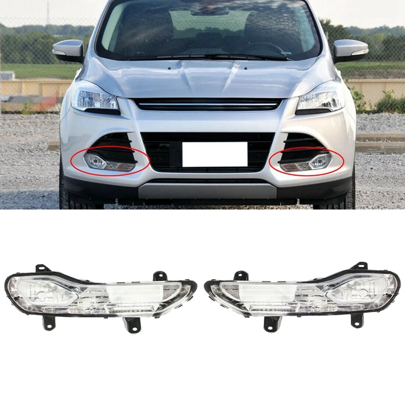 For Ford Escape Kuga 2013-2016 Right+Left Bumper Driving Lamp Fog Light k Assy 