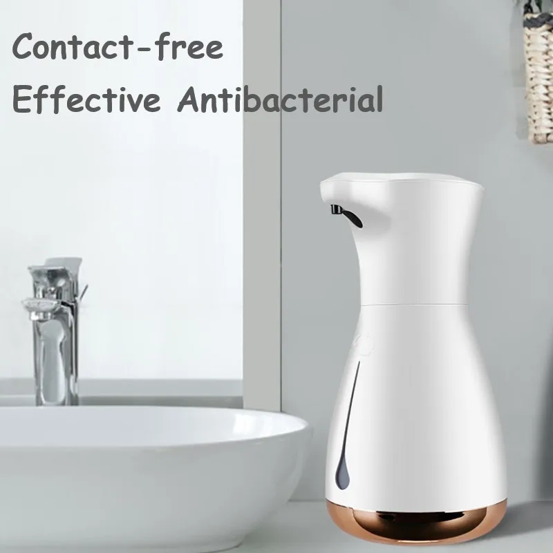 

700ml Automatic Foam Soap Dispenser Bathroom Smart White Foam Hand Soap USB Rechargeable Shower Gel Detergent Shampoo Bottle