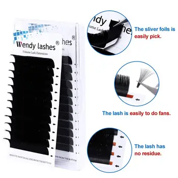 

Easy Fan Lashes 20 MM Super Long Blooming Eyelash Extension Austomatic Flowering Fast Fan Self-Making Fans Volume Lashes